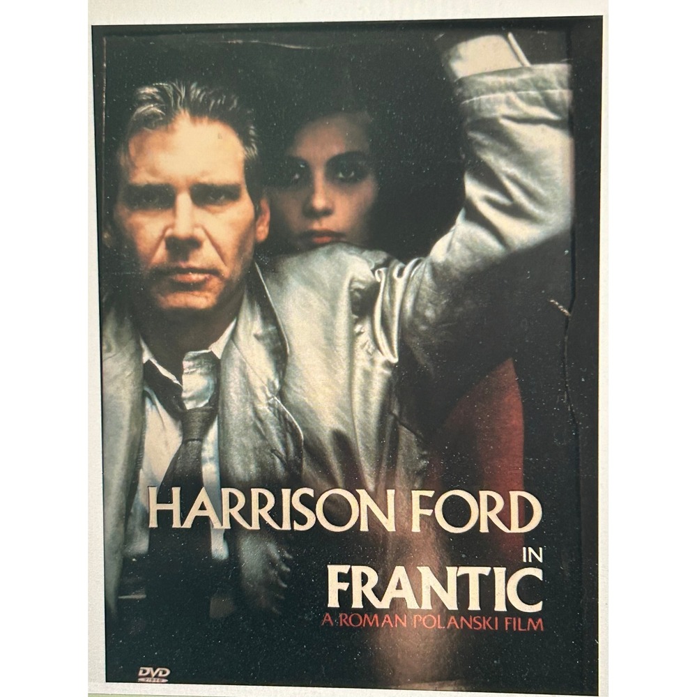 Frantic DVD Disc Only Harrison Ford Thriller Mystery Suspense Tested Works